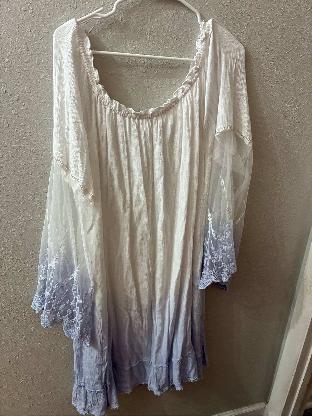 Cato 18/20 Ombre Bell Sleeve Dress